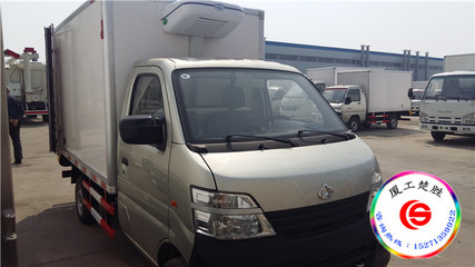 舟山国五冷藏车销售部 冷链车厂家直销，选择厦工楚胜的卓越优势